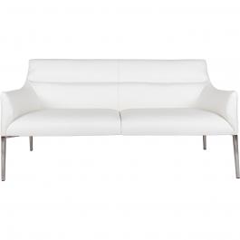 Лаунж банкетка Nicolas Merida F517 біла, фото