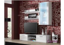 Стенка CAMA SOHO 5 Белый/Белый глянец, фото