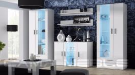 Стінка CAMA SOHO 10 білий/білий глянець, фото