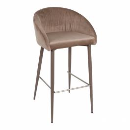 Стул барный Nicolas Elbe 1420B бежевый, фото