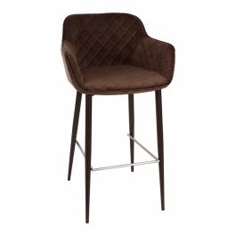 Стул барный Nicolas Bavaria 1423B антрацит, фото