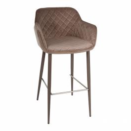 Стул барный Nicolas Bavaria 1423B бежевый, фото
