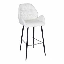 Стілець барний Nicolas Sevilla BY027A білий, фото