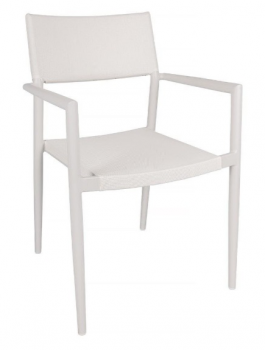 Стілець для вулиці Nicolas Salta (білий), фото