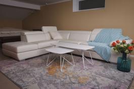 Стіл журнальний Nicolas Lyon S 4570CЕ білий, фото