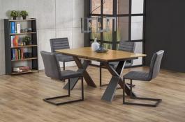 Стіл HALMAR CHANDLER розкладний натуральний дуб, фото