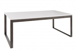 Стол журнальный Nicolas Brighton 4761С 120*65 МДФ (белый), фото