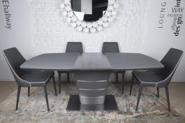 Стіл Nicolas Atlanta HT2440 (120/160 * 80) графіт, фото