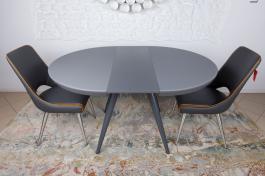 Стол Nicolas Austin HT2398 (110/145*110*76) графит, фото