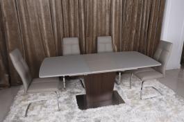 Стіл Nicolas Chicago HT2196 140 дуб / мокко, фото