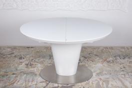 Стіл Nicolas GEORGIA HT2432 Kyoto (120/150 * 85 * 76) білий, фото