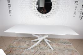 Стіл Nicolas Lincoln 4626L (160/240 * 90) білий шпон, фото