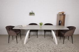 Стіл Nicolas London 4571L 160 кераміка беж, фото