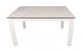 Стол Nicolas Oslo 140 керамика белый, фото