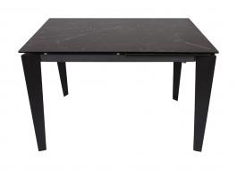 Стіл Nicolas Alta DF511T 120 кераміка чорний, фото