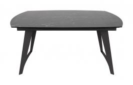 Стіл Nicolas Calgary HT93005 (160/230 * 90) кераміка чорний мармур, фото