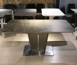 Стол Nicolas Alabama HT2695 (120/160*80) керамика коричневый, фото