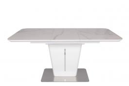 Стол Nicolas Alabama HT2695 (120/160*80) керамика белый, фото