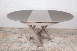 Стол Nicolas EDINBURH 4710 (110/155*110*75) мокко, фото