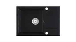 Мойка HALMAR ADRIA графит чёрная, фото