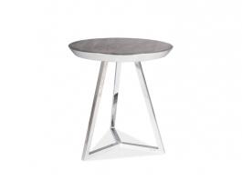 Журнальний столик SIGNAL Temida С Мармур/Хром, фото