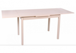 Стол СО-260 «Жанет» 1100(1470/1840)*700 Белый M-Mebel, фото