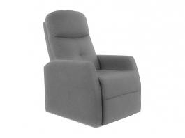 Кресло реклайнер Signal ARES VELVET серый BLUVEL 14, фото