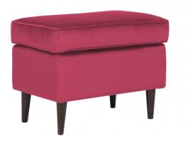 Пуф Signal RON VELVET бордовий BLUVEL 59, фото