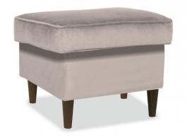 Пуф Signal RON K VELVET Беж 28 / венге, фото