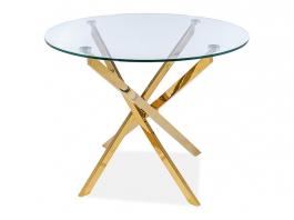 Стіл SIGNAL AGIS Золотий 90, фото