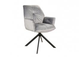 Крісло SIGNAL BOOGIE II VELVET Сірий, фото