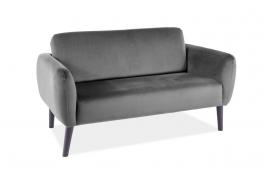 Диван SIGNAL ELSA VELVET Сірий, фото