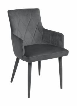 Крісло DODOMY Seattle VEL сірий, фото