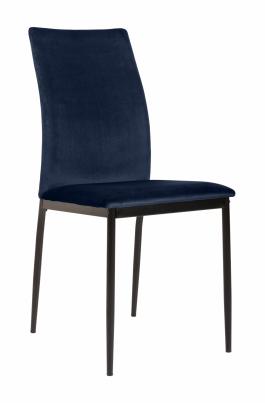 Крісло DODOMY Calm Velvet темно-синій, фото