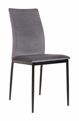 Крісло DODOMY Calm Velvet темно-сірий, фото