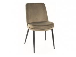 Кресло SIGNAL KAYLA VELVET Оливковое BLUVEL 77, фото