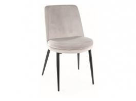 Кресло SIGNAL KAYLA VELVET Светло-серый BLUVEL 03, фото