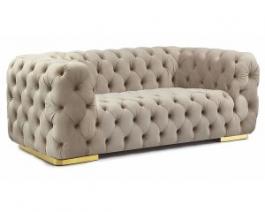 Диван SIGNAL Chester 2 Velvet бежевый, фото