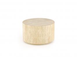 Журнальний столик HALMAR TRAVERTINO OKRĄGŁA, фото