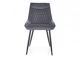 Кресло SIGNAL Agat Velvet Серый (BLUVEL 14), фото