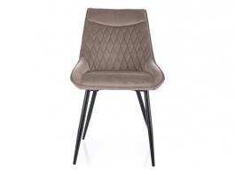 Крісло SIGNAL Agat Velvet Темний беж (BLUVEL 40), фото