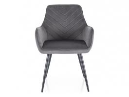 Крісло Signal FIG VELVET Сірий (BLUVEL 14), фото