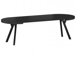 Стіл Signal DOMINGO чорний 100 (100-250), фото