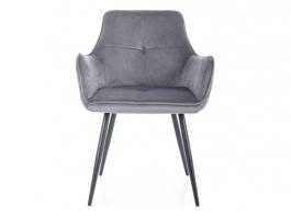 Крісло Signal GRAPE VELVET Сірий (SZARY BLUVEL 14), фото