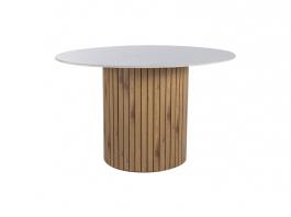 Стіл Signal Socrates 120 білий/дуб, фото