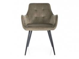 Крісло SIGNAL LEMON VELVET Оливковий, фото