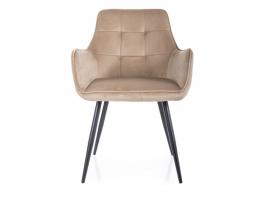 Крісло SIGNAL LEMON VELVET Бежевий, фото
