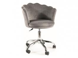 Офисное кресло SIGNAL ROSE VELVET Серый, фото
