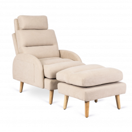 Кресло Mebel Elite HENRY бежевий, фото