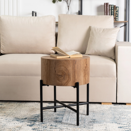 Журнальный стол MEBEL ELITE CEVES Дуб, фото